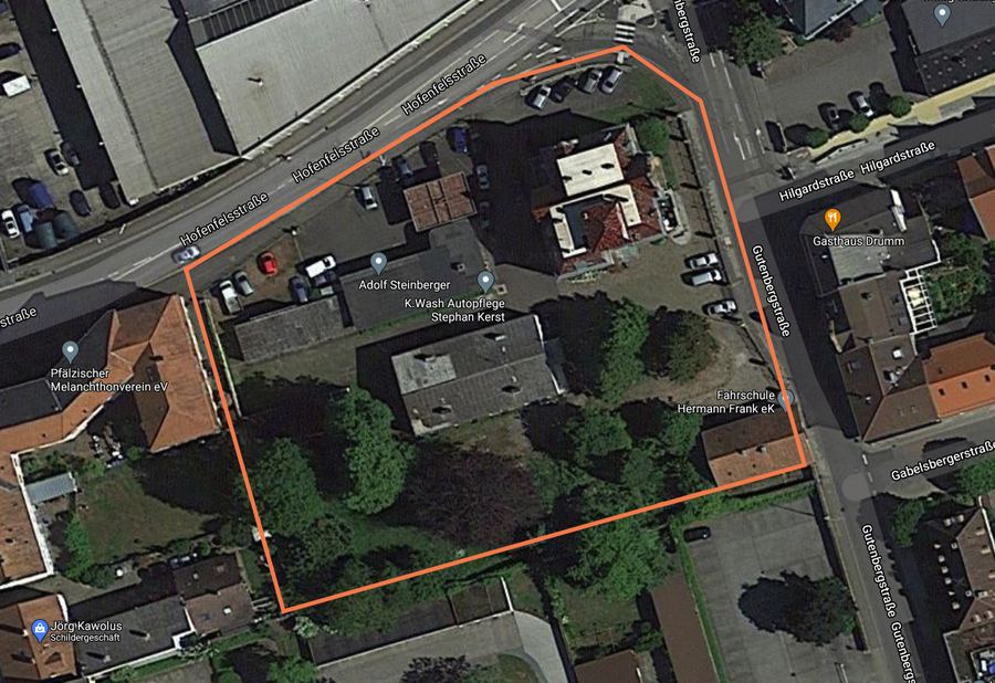Grundstück BV Gutenbergstraße in Zweibrücken